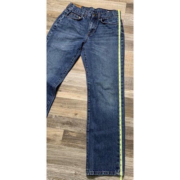 Chaps 1978 Demin Mens Straight Fit Jeans Cotton Medium Wash Size 30x32 - Picture 13 of 14